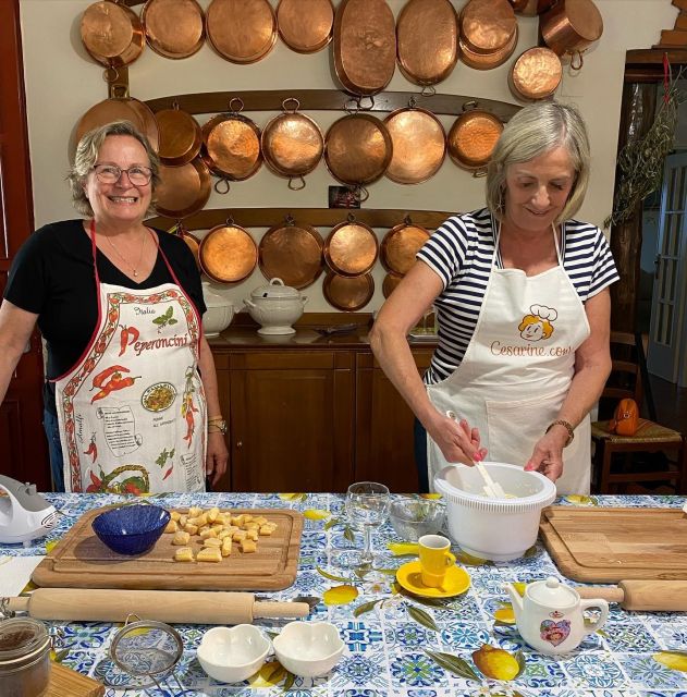 Authentic Farm Cooking Class Overlooking Sorrento - Highlights of the Class