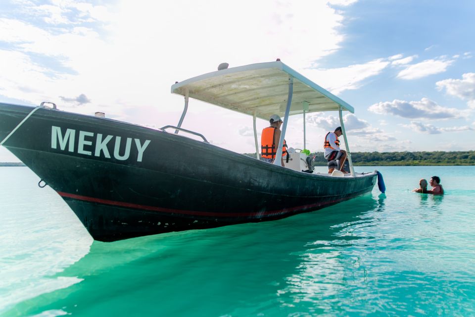 Bacalar: 3 Hour Boat Trip With Swimming & Drinks - Pricing and Booking Options