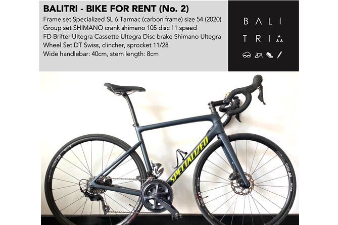 Bali Road Bike Hire / Rent - Pickup and Delivery Details