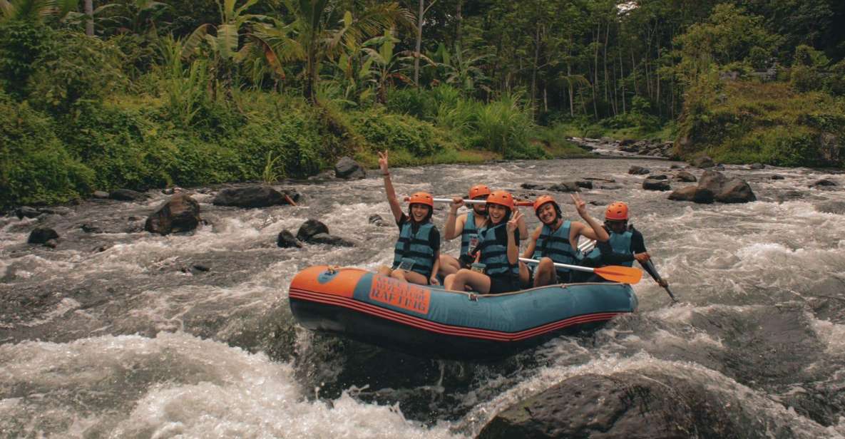 Bali : White Water Rafting Telaga Waja Experience With Lunch - Itinerary and Locations