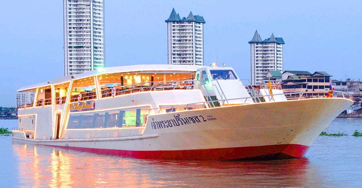 Bangkok: River Dinner Cruise on the Chao Phraya Princess - Highlights of the Dinner Cruise