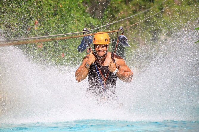 Bavaro Adventure Park Buggy Ride, Zipline Mega Splash, and Waterfall Pool - Activities Included in the Package