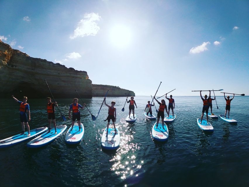 Benagil: Benagil Cave Stand Up PaddleBoard Tour at Sunrise - Explore Benagil Cave