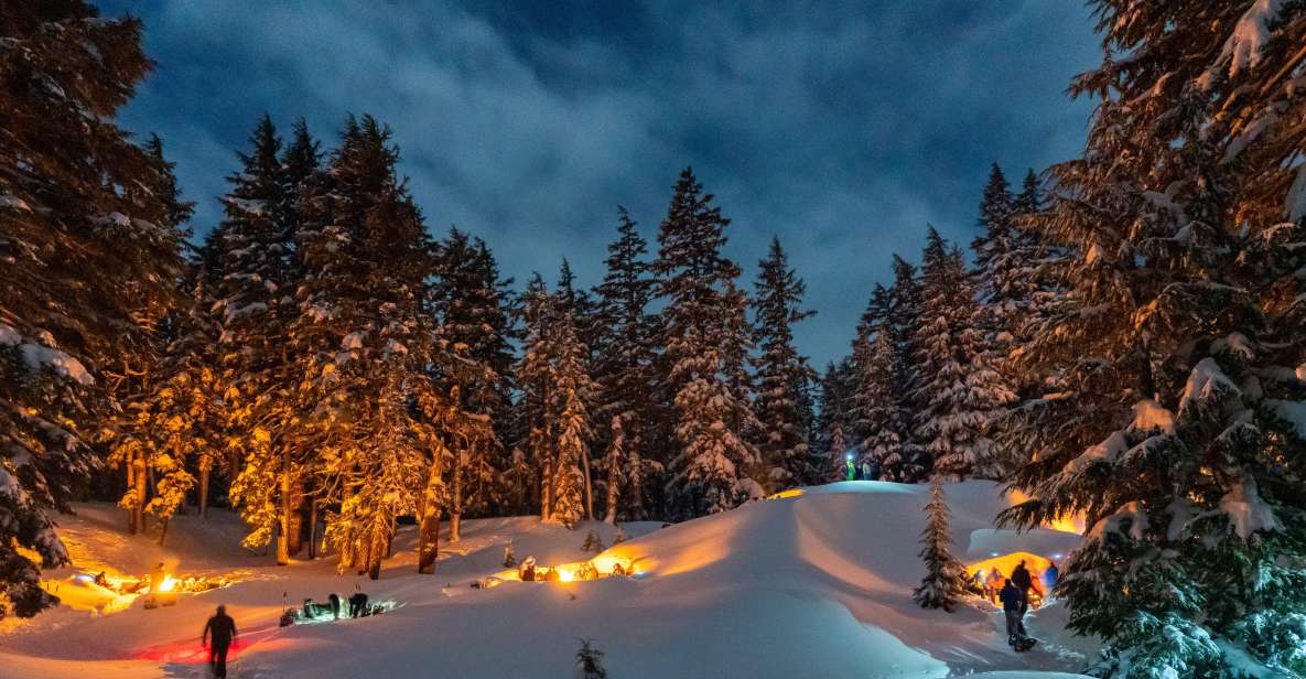 Bend: Cascade Mountains Snowshoeing Tour and Bonfire - What to Expect