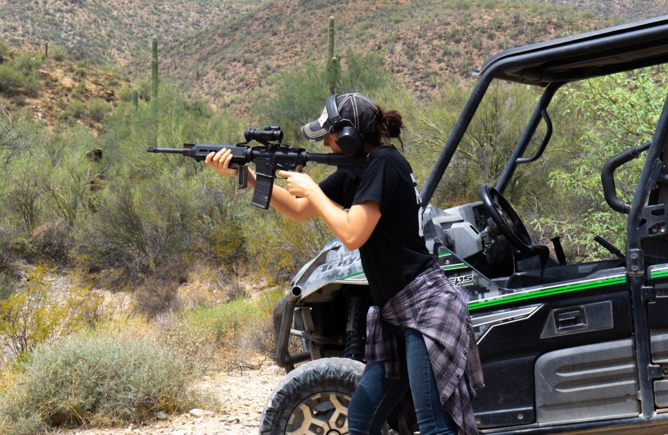 Black Canyon City: Ride and Shoot Combo With ATV or UTV - Booking Information