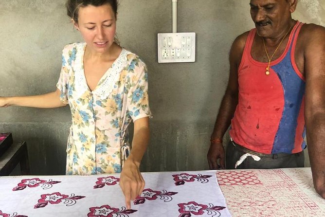 Block Printing Workshop In the Heart of City Center - Meeting Point Information
