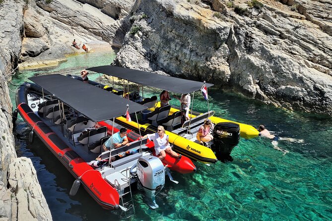 Blue Cave & Hvar, 5 Islands Speedboat With Cozy Seats in Shade - Inclusions