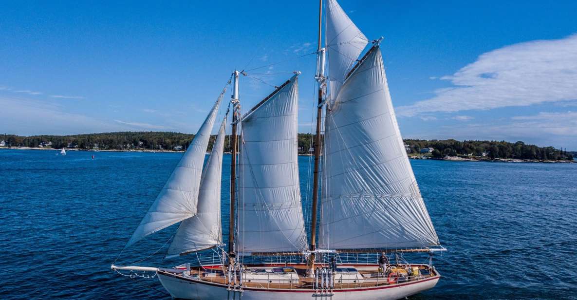 Boothbay Harbor: Scenic Schooner Cruise - Sail Aboard a Classic Schooner