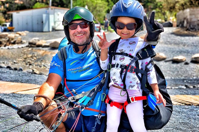 BRONZE Tandem Paragliding Flight in South Tenerife, Free Pick up - Included in the Offer