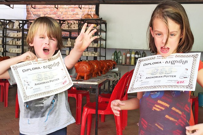 Cambodian Pottery Class in Siem Reap - Hands-on Pottery Techniques