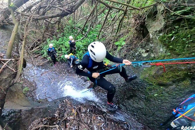 Canyoning in Rainforest: the Hidden Waterfalls of Gran Canaria - Abseil Down Waterfalls