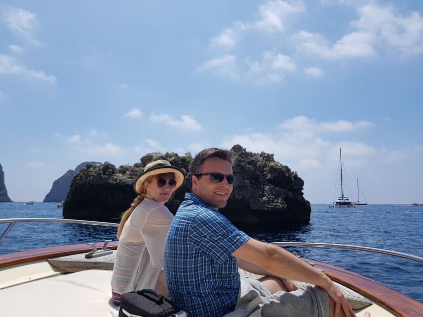 Capri: Private Boat Tour From Sorrento - Tour Inclusions