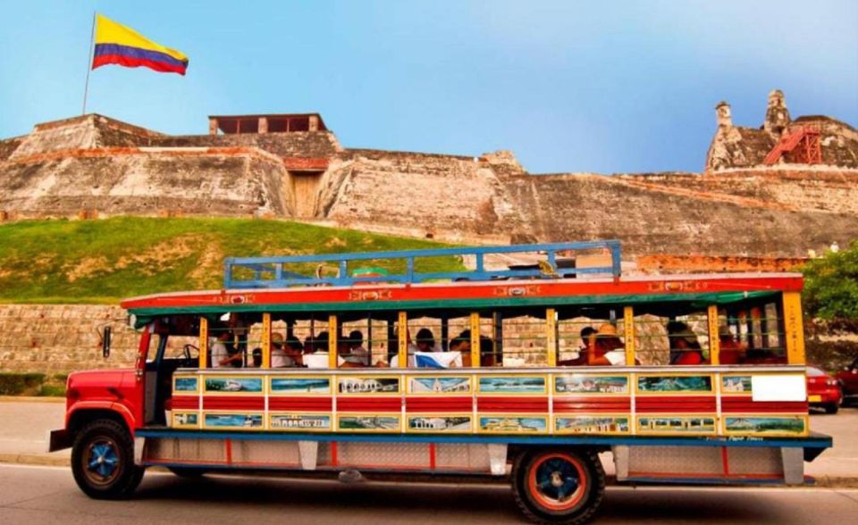 Cartagena: BILINGUAL CITYTOUR + SAN FELIPE CASTLE & Old City - Pickup and Drop-off