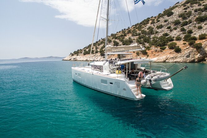 Catamaran All Inclusive-Day Cruise to Naxos or Paros With Lunch - Meeting Point and Pickup Details