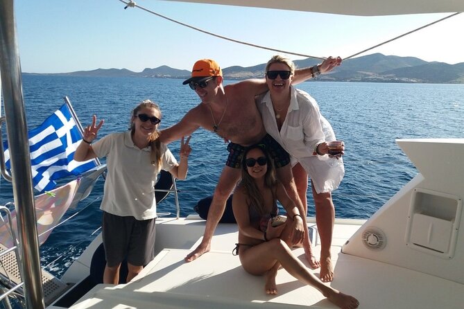 Catamaran Semi Private Cruise Paros Antiparos Includes Food and Drinks - Delectable Greek Lunch and Local Fare