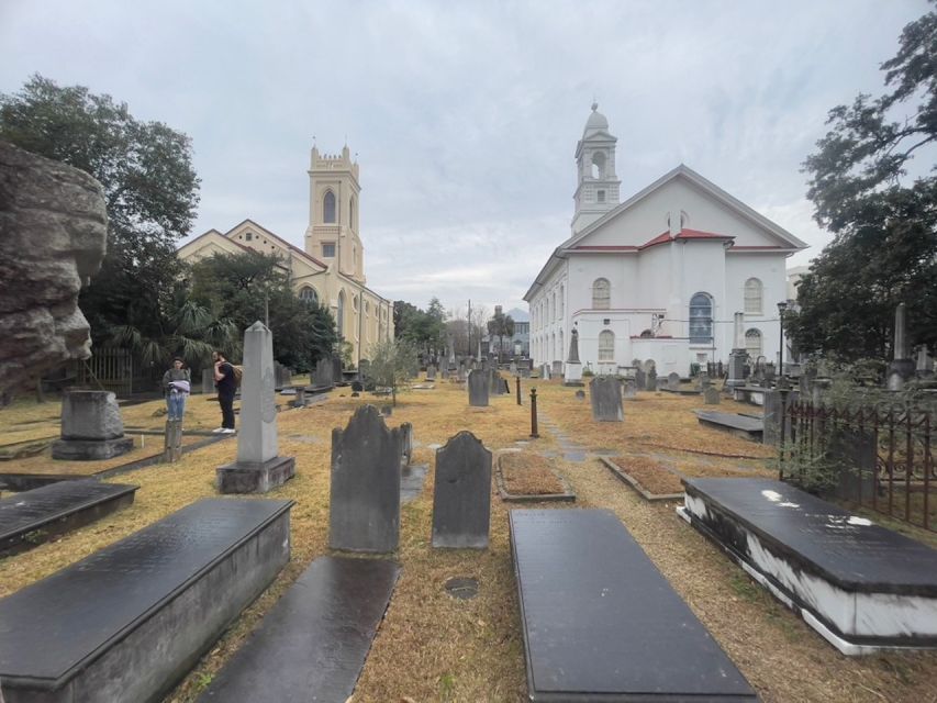 Charlestons Miracle Mile: Church and Cemetery Walking Tour - Duration and Cost