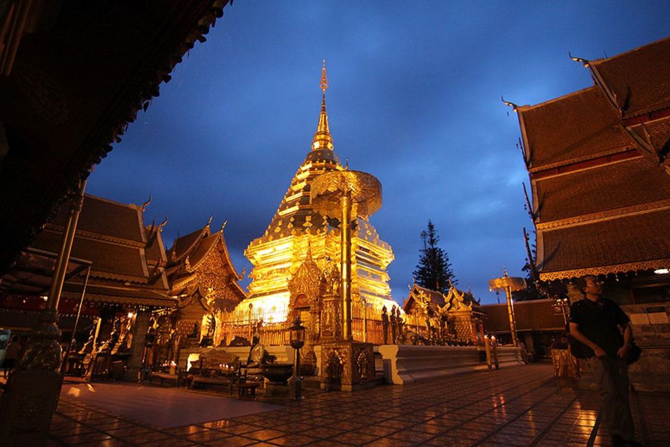 Chiang Mai: Doi Suthep & Wat Umong Twilight Tour With Pickup - Itinerary