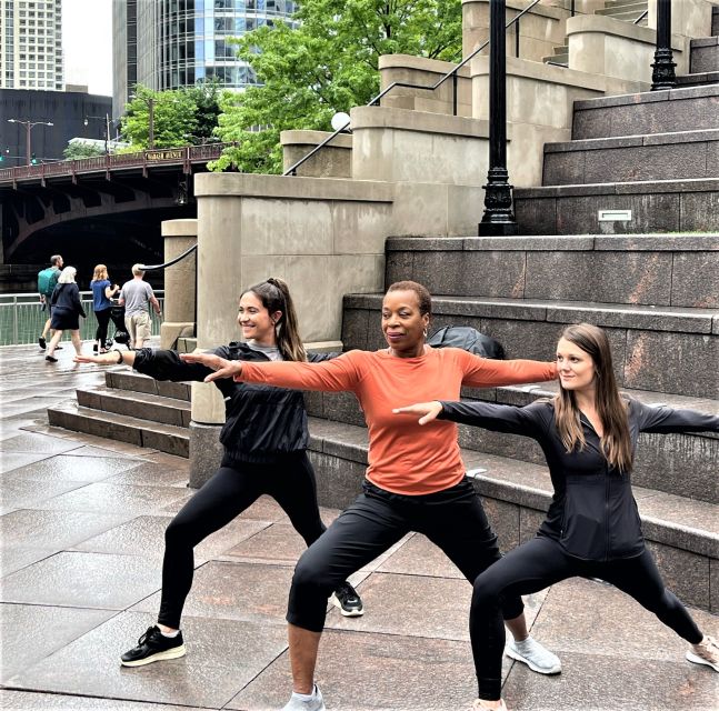 Chicago River Yoga Walk - Morning Rejuvenation Along the River