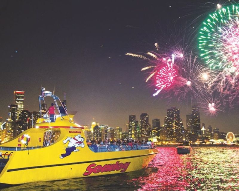 Chicago: Seadog Speedboat Fireworks Cruise on Lake Michigan - Highlights of the Tour