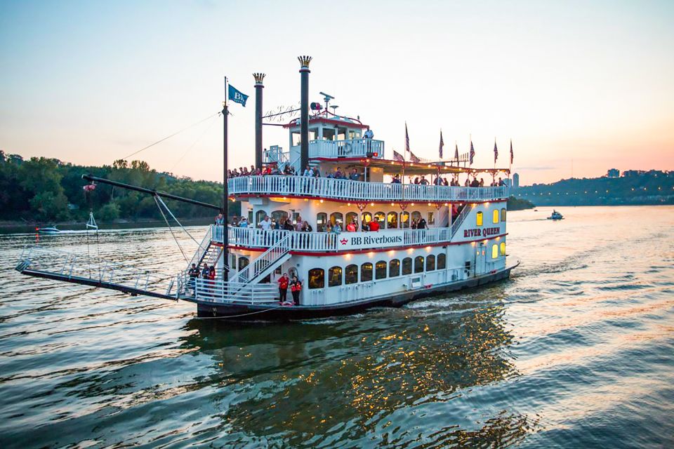 Cincinnati: Riverboat Cruise With Lunch and Entertainment - The Cruise Experience