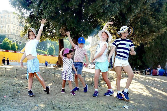 Colosseum Forum Ancient Rome Small Group Tour for Kids Families - Whats Included in the Tour