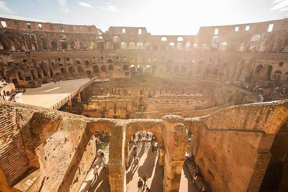 Colosseum With Arena and Roman Forum Tour - Itinerary