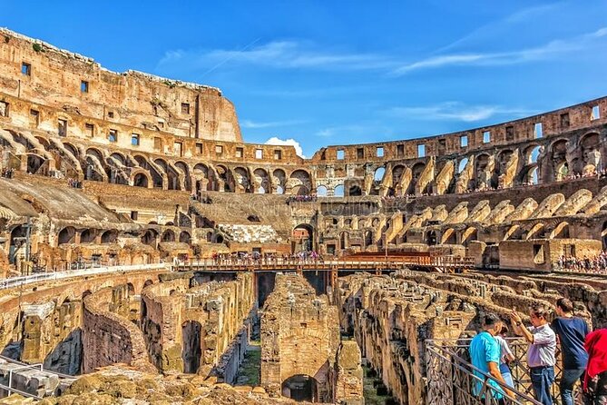 Colosseum With Arena & Roman Forum Guided Tour - Meeting Point and Duration