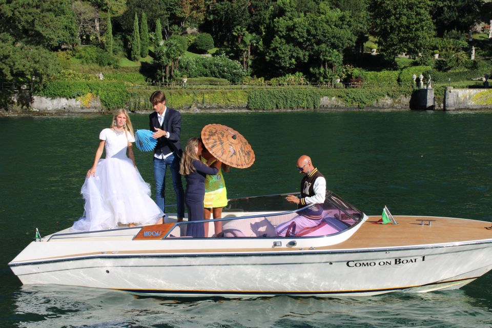 Como Lake: Model for a Day on Boat and Photo Shooting - Booking Details