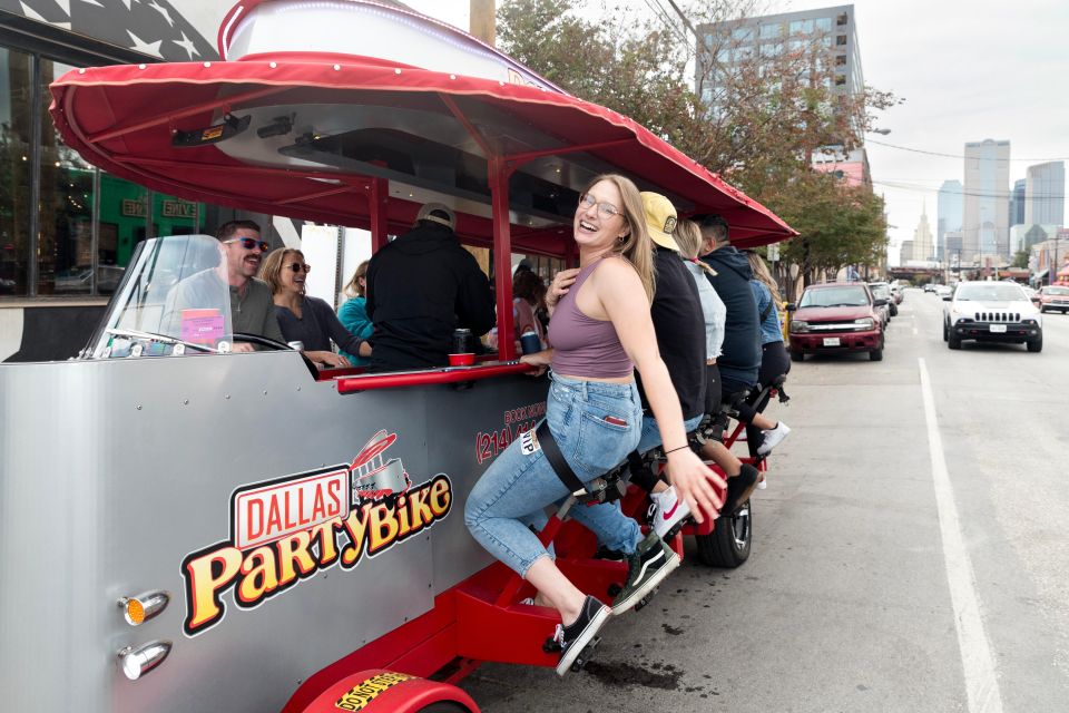 Dallas Party Bike Pub Crawl in Deep Ellum - Highlights of the Experience