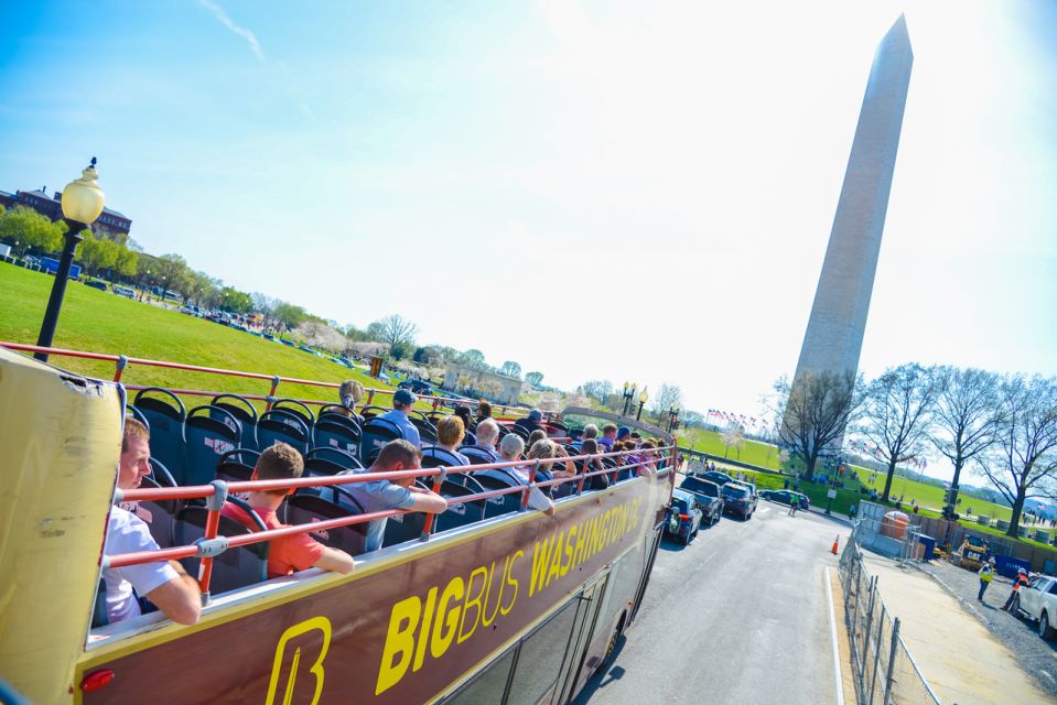 DC: Hop-On Hop-Off Sightseeing Tour by Open-top Bus - Tour Options