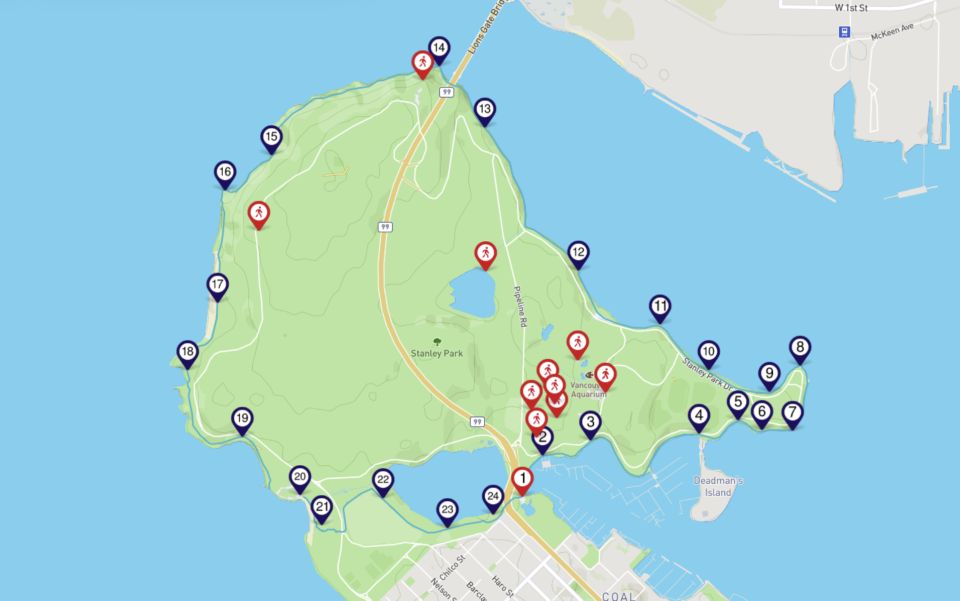Discover Stanley Park With a Smartphone Audio Walking Tour - Discover Local Flora and Fauna