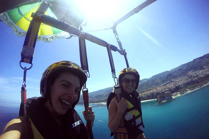 Double Parasailing Flight to Tropea in Small Group - Meeting and End Point