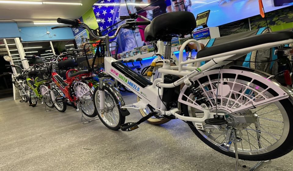Electric Tandem Bike Rental in Miami Beach - Bike Features and Capabilities