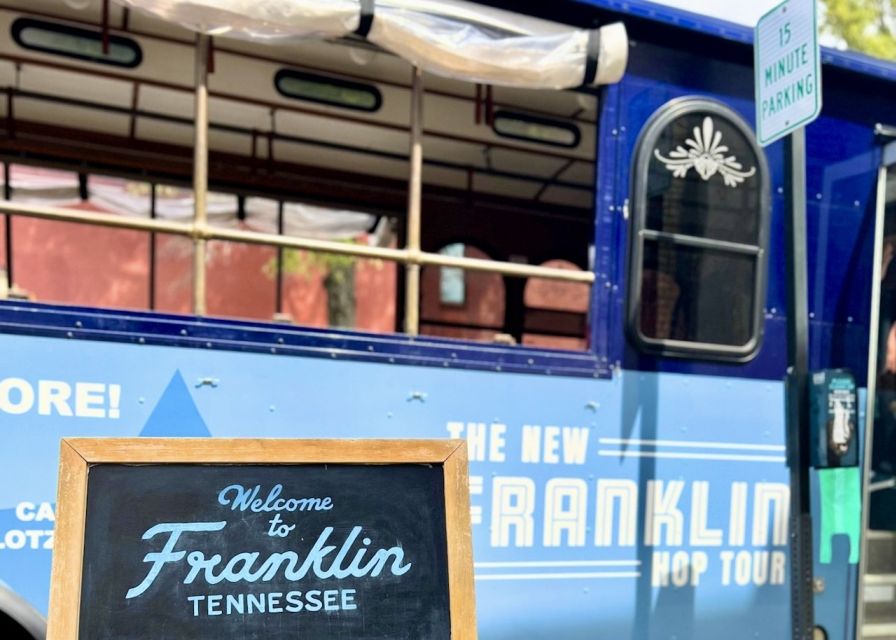 Franklin: Trolley Hop-On and Hop-Off Tour - Trolley Highlights