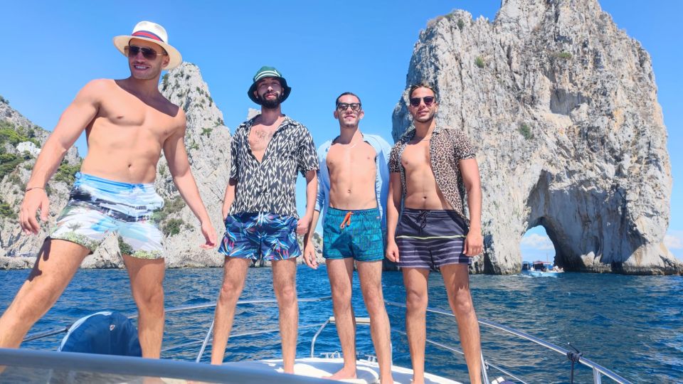 From Amalfi and Praiano: All-Inclusive Capri Boat Tour - Pickup and Drop-off