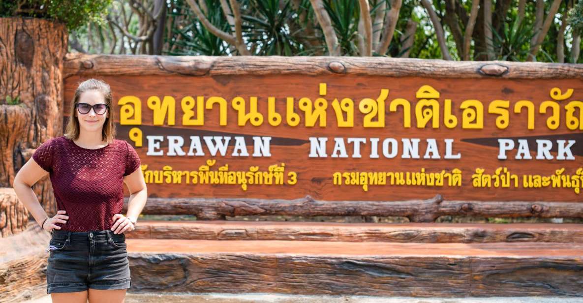 From Bangkok: Erawan Park & Kanchanaburi Small-Group Tour - Erawan National Park