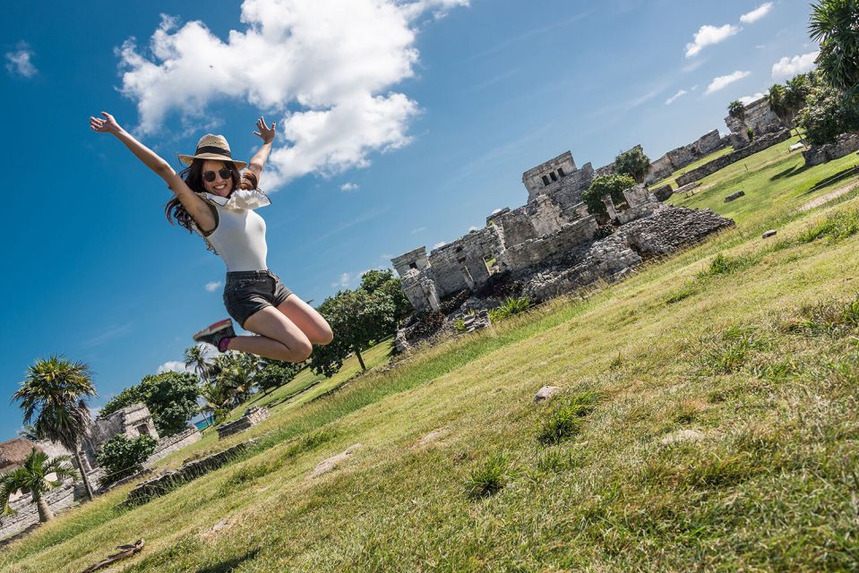 From Cancun & Riviera Maya: Day Trip to Tulum and Cenote - Exploring Tulum Ruins