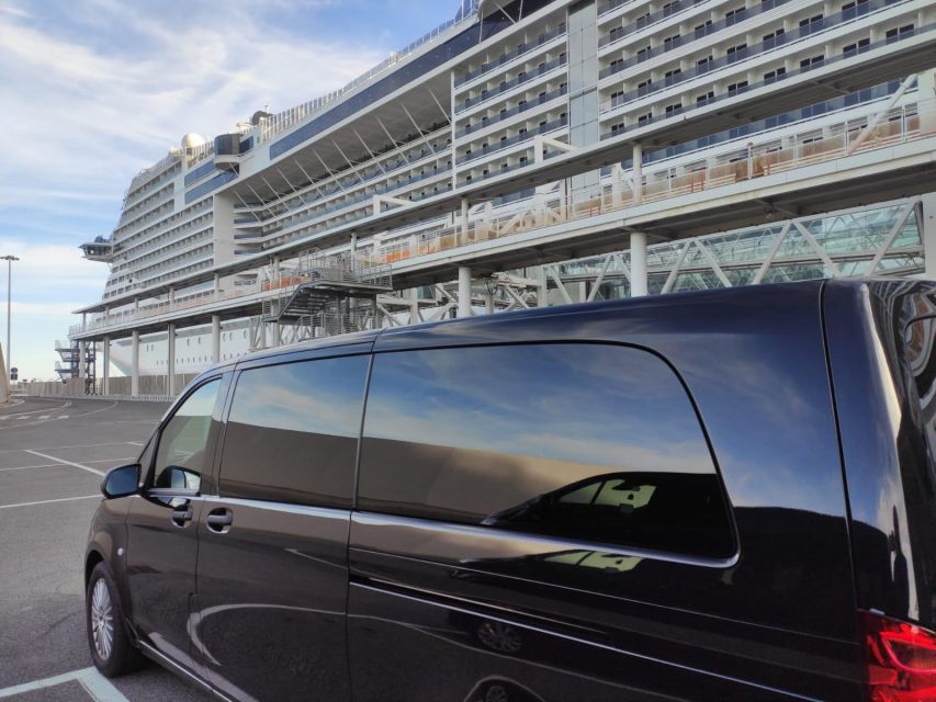 From Civitavecchia Port: Private Transfer to Rome - Vehicles and Seating Capacity