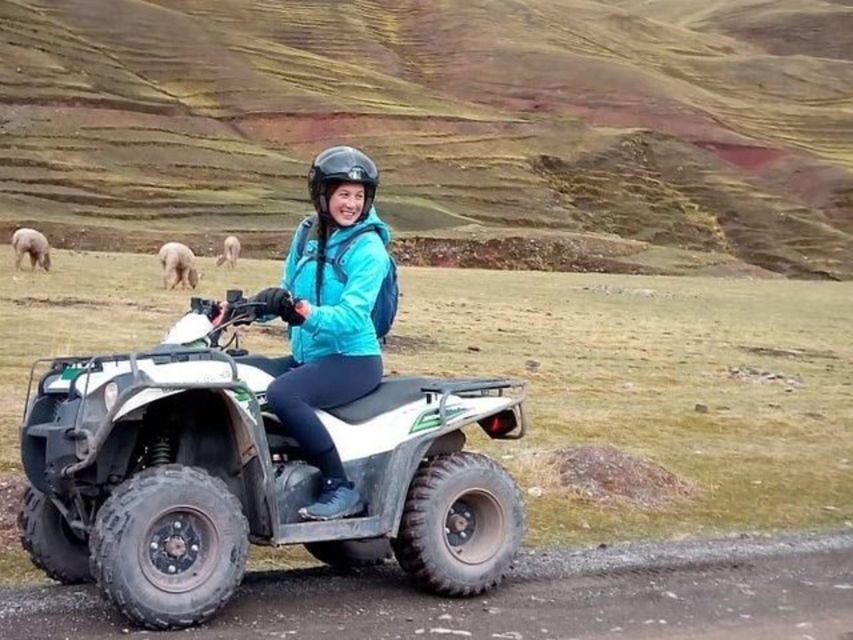 From Cusco: Private Tour in All-Terrain Vehicles (ATVs) - Rainbow Mountain - Inclusions