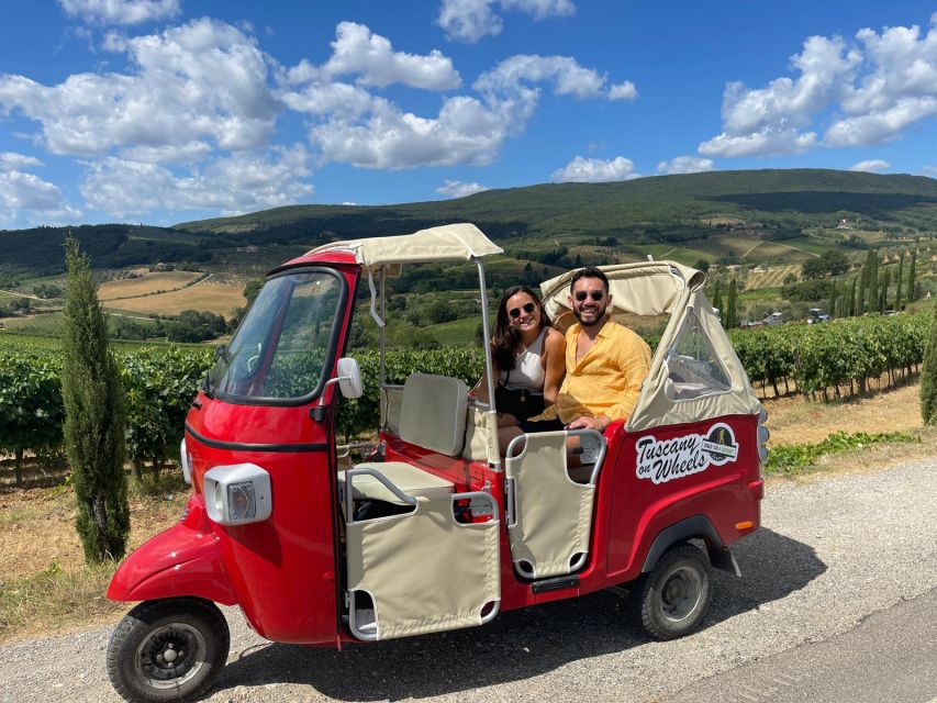 From Florence: Tour of Tuscany by Vintage Tuk Tuk - Tuk Tuk Ride Through Chianti