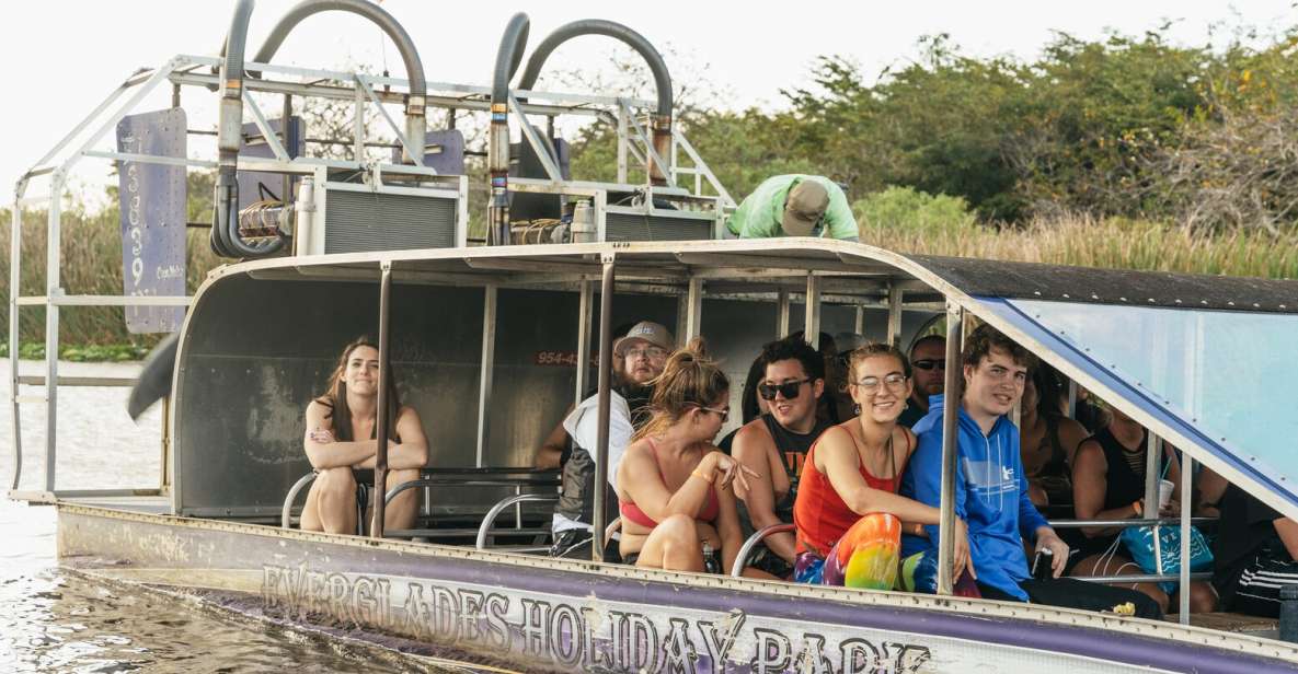 From Miami: Everglades Airboat, Wildlife Show & Bus Transfer - Diverse Wildlife Encounters