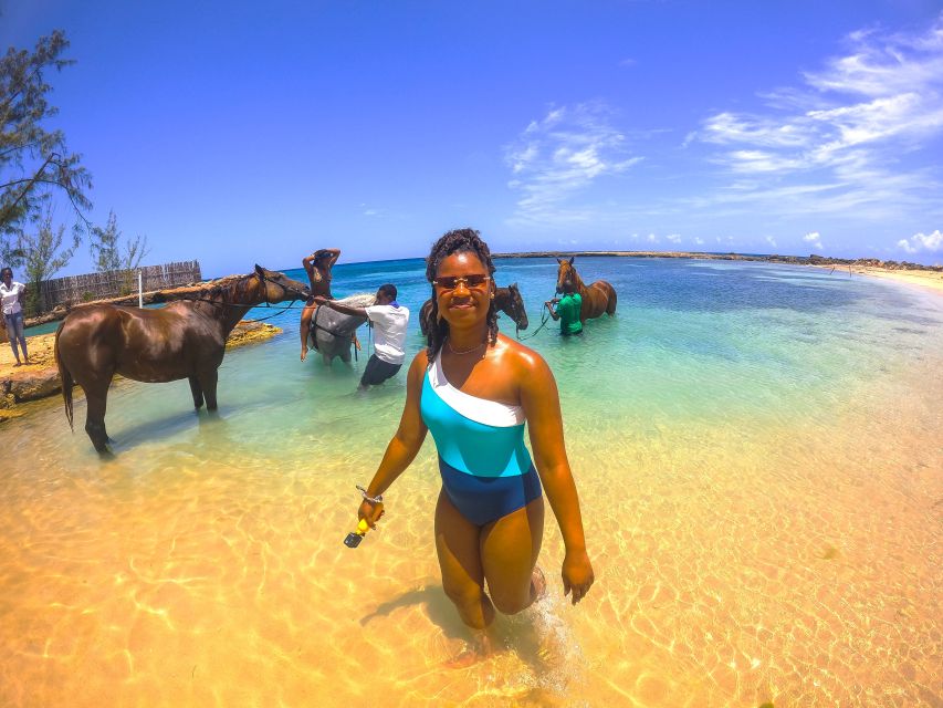 From Montego Bay: Horseback Riding and Swimming Trip - Horseback Riding Experience