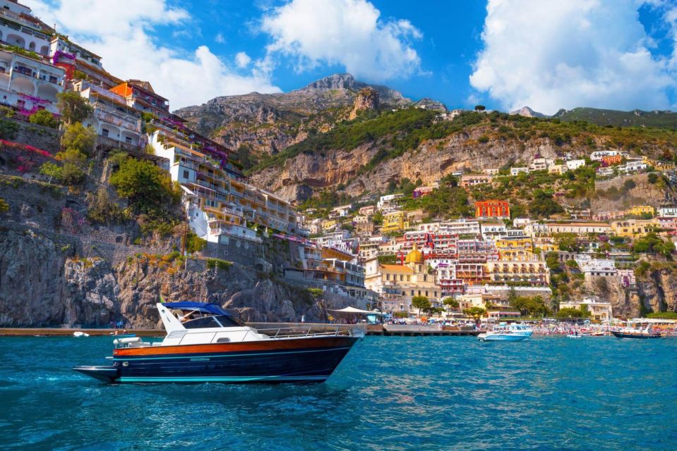 From Naples: Positano & Amalfi Boat Tour With Van Transfer - Activity Description