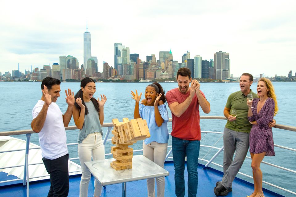 From New Jersey: New York City Buffet Lunch or Dinner Cruise - Cruising the East and Hudson Rivers