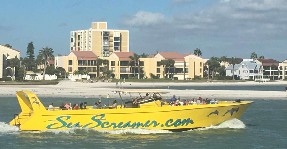 From Orlando: Day Trip to Clearwater With Sea Screamer Ride - Sea Screamer Speedboat Ride