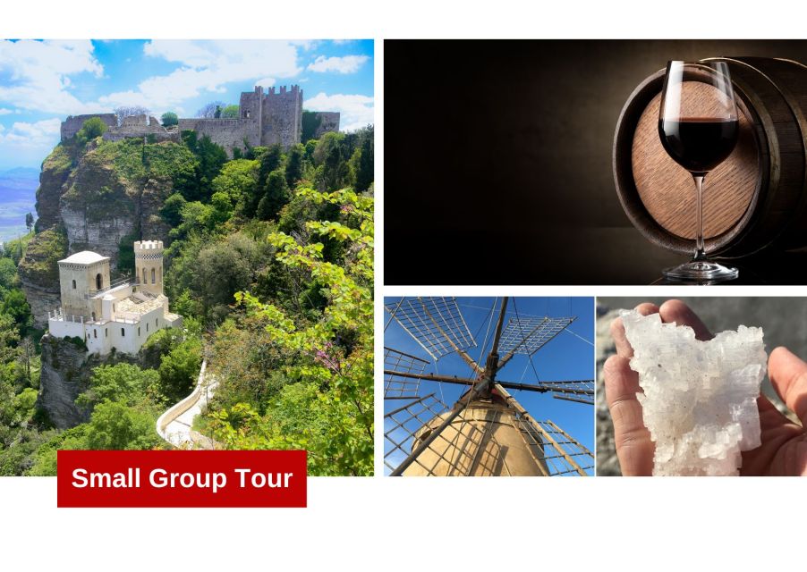 From Palermo: Erice & Marsala Salt, Olive Oil, and Wine Tour - Duration and Locations