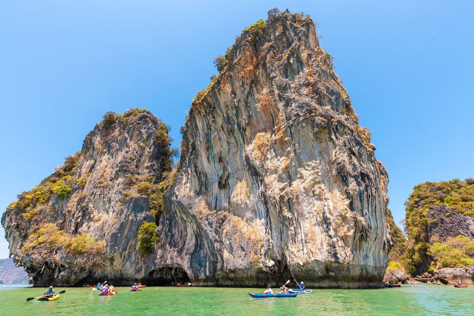 From Phuket: Phang Nga Bay and Canoeing Tour by Big Boat - Itinerary