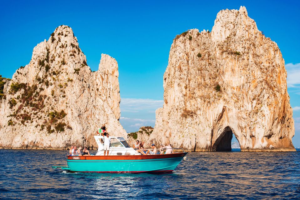 From Sorrento: Capri Select Boat Tour With Blue Grotto - Itinerary Overview