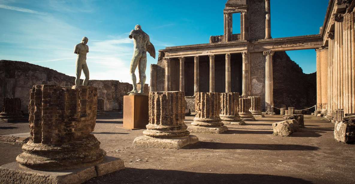 From Sorrento: Full-Day Pompeii & Wine Tasting Tour - Pompeii Exploration