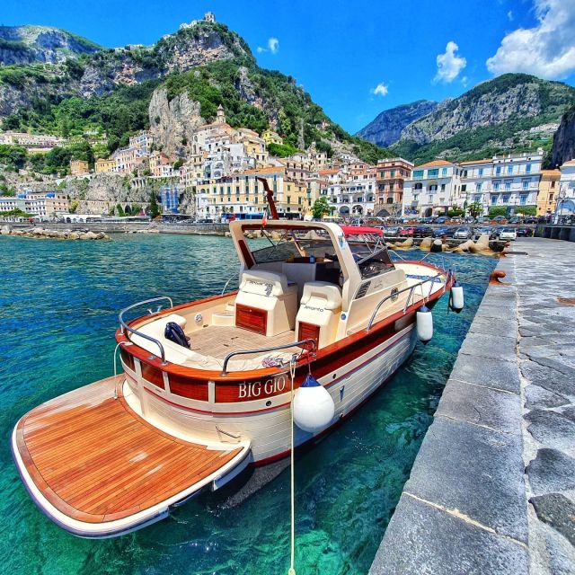 From Sorrento: Positano and Amalfi Boat Trip With Transfer - Departure and Transfer